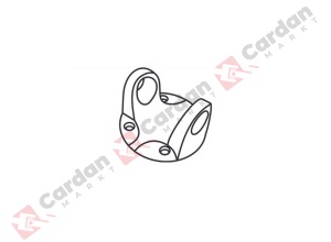 картинка Вилка-фланец под крестовину 27x74,5 H38 от магазина КарданМаркт