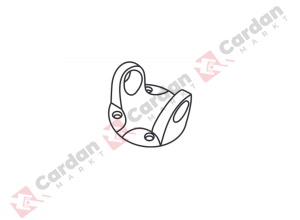 картинка Вилка-фланец под крестовину 19x48 H32 от магазина КарданМаркт